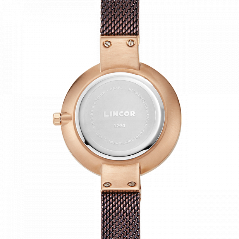 1290S19B3  кварцевые наручные часы Lincor  1290S19B3