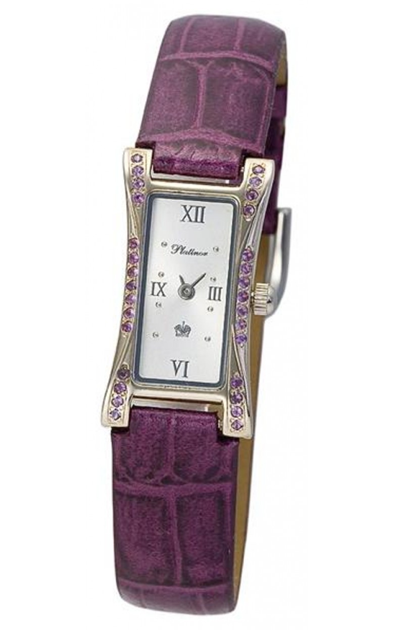 91747.216 russian gold кварцевый wrist watches Platinor "элизабет" for women  91747.216