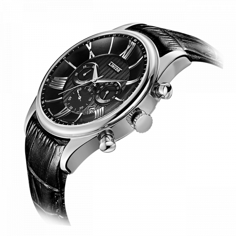 1267S0L1  кварцевые наручные часы Lincor  1267S0L1