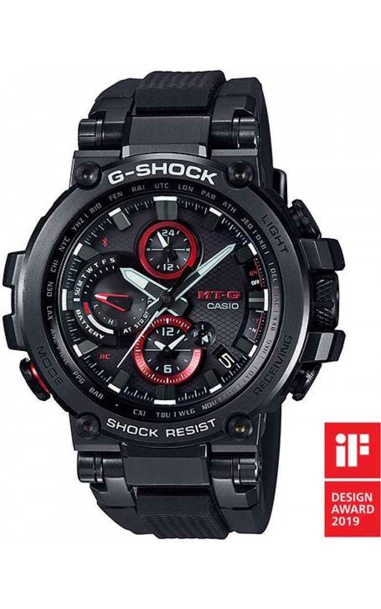 MTG-B1000B-1A  кварцевые наручные часы Casio "G-Shock"  MTG-B1000B-1A