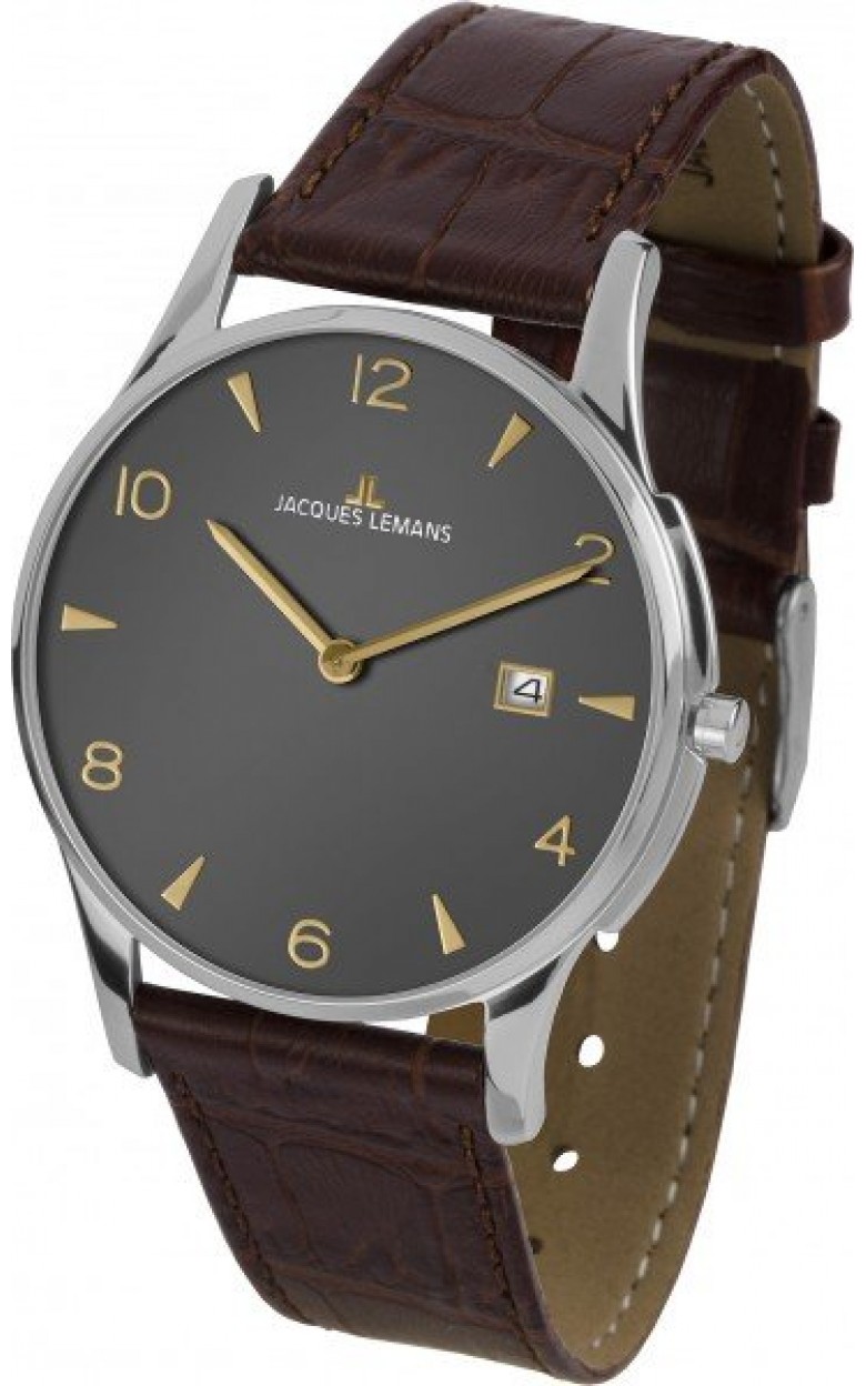 1-1850ZF  кварцевые наручные часы Jacques Lemans "Classic"  1-1850ZF
