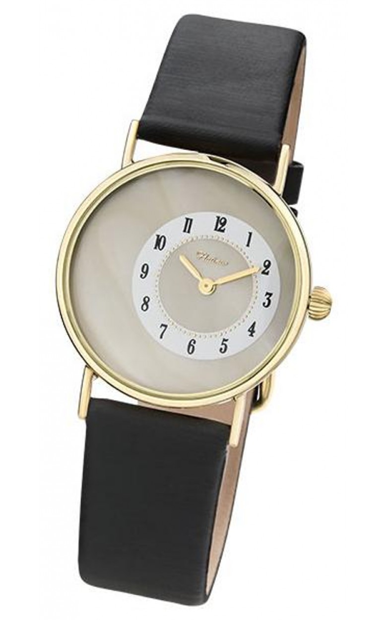 54560-1.307 russian gold кварцевый wrist watches Platinor "сьюзен" for women  54560-1.307