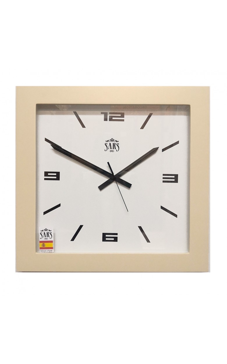 0195a Ivory большие настенные часы SARS 0195 Ivory