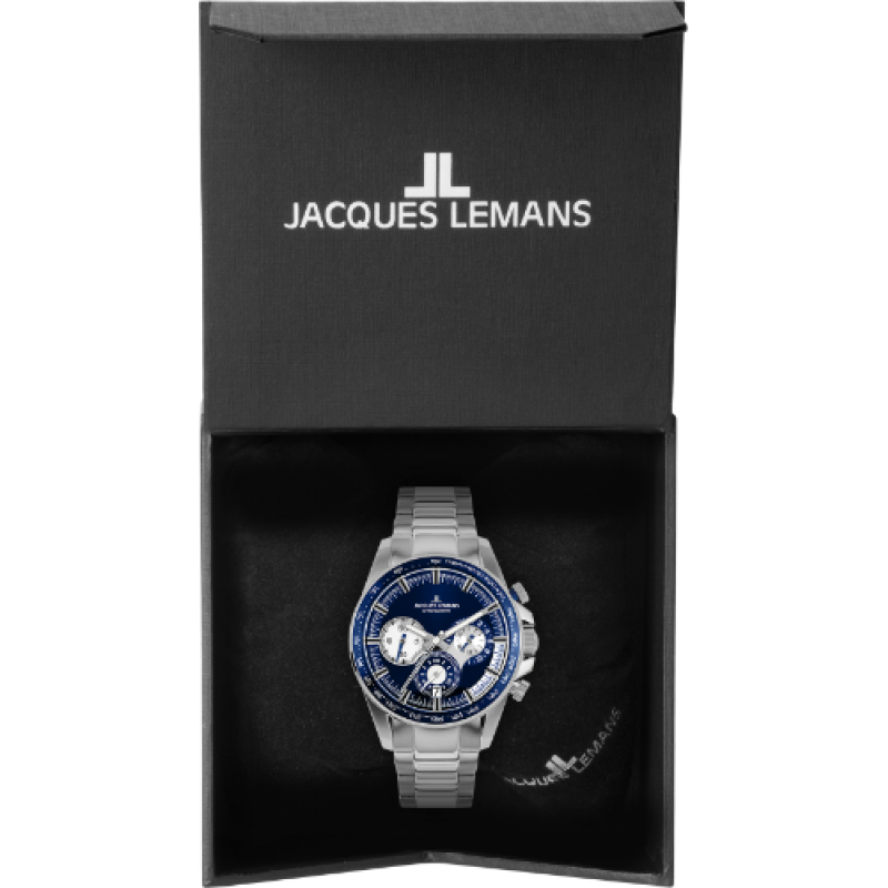 1-2127F  кварцевые наручные часы Jacques Lemans  1-2127F