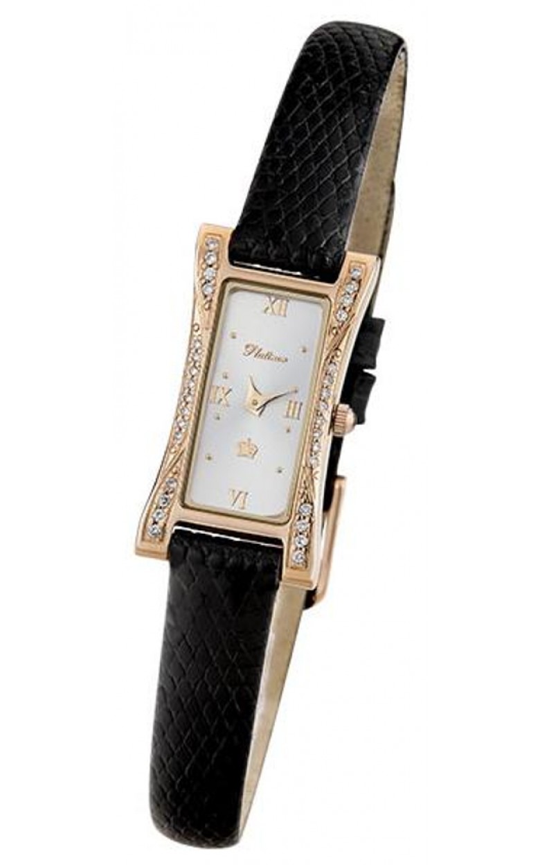 91751.216 russian gold Lady's watch кварцевый wrist watches Platinor "элизабет"  91751.216