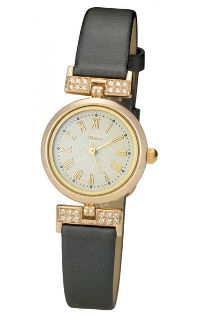 98236.220 russian gold Lady's watch кварцевый wrist watches Platinor "ритм-2"  98236.220