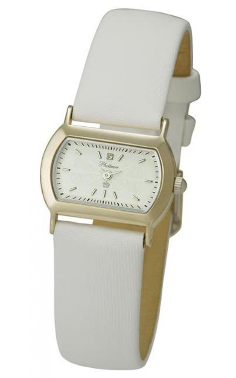 98540.104 russian gold Lady's watch кварцевый wrist watches Platinor "юнона"  98540.104