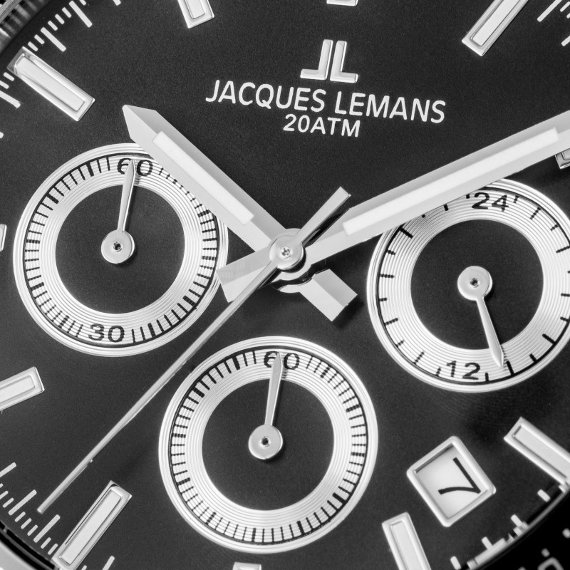 1-1877E  кварцевые наручные часы Jacques Lemans "Sport"  1-1877E