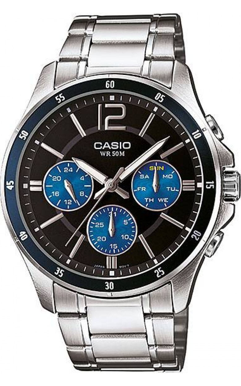 MTP-1374D-2A  кварцевые наручные часы Casio "Collection"  MTP-1374D-2A
