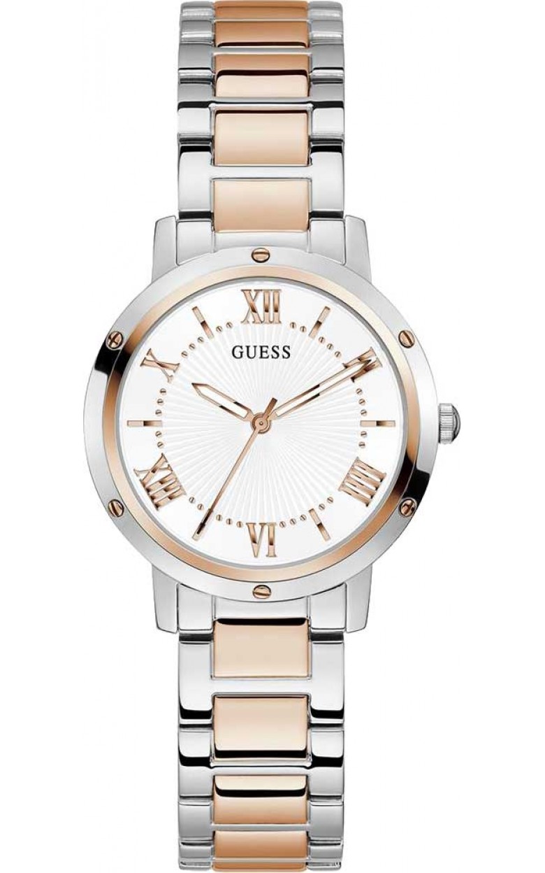 GW0404L3  кварцевые наручные часы Guess "Dress Steel"  GW0404L3