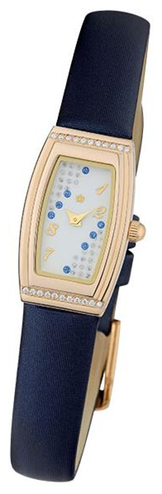 45056.127 russian gold кварцевый wrist watches Platinor "джина" for women  45056.127