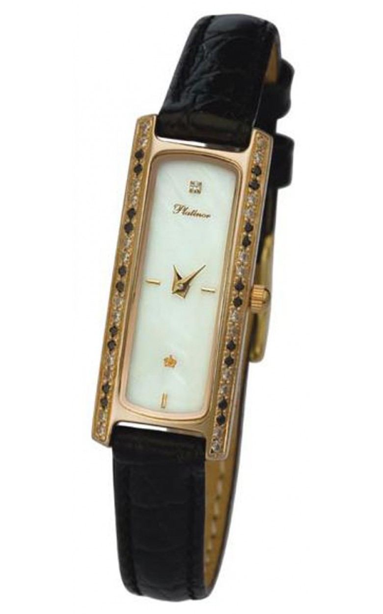 98755.303 russian gold кварцевый wrist watches Platinor "анжелина" for women  98755.303