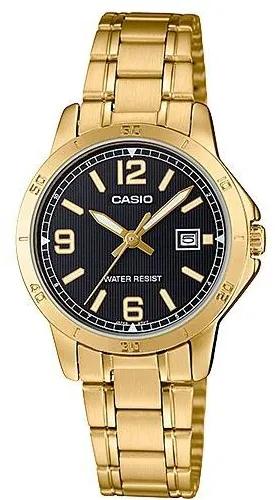 LTP-V004G-1B  кварцевые наручные часы Casio "Collection"  LTP-V004G-1B