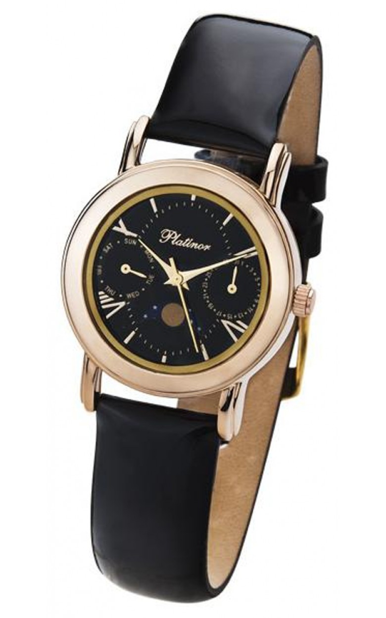 97750.516 russian gold кварцевый wrist watches Platinor "жанет" for women  97750.516