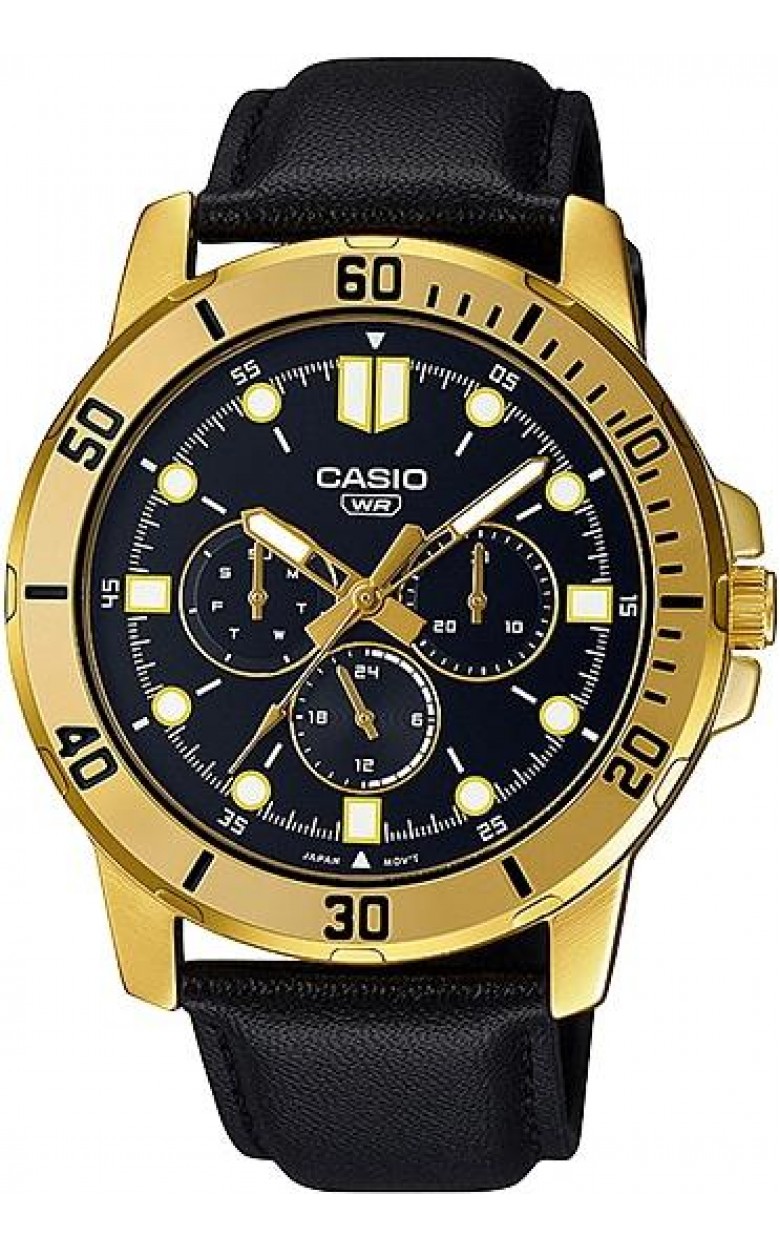 MTP-VD300GL-1E  кварцевые наручные часы Casio "Collection"  MTP-VD300GL-1E