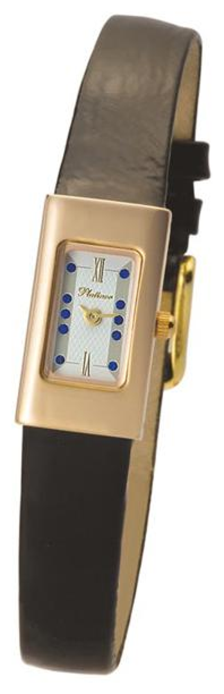 94750.126 russian gold Lady's watch кварцевый wrist watches Platinor "николь"  94750.126