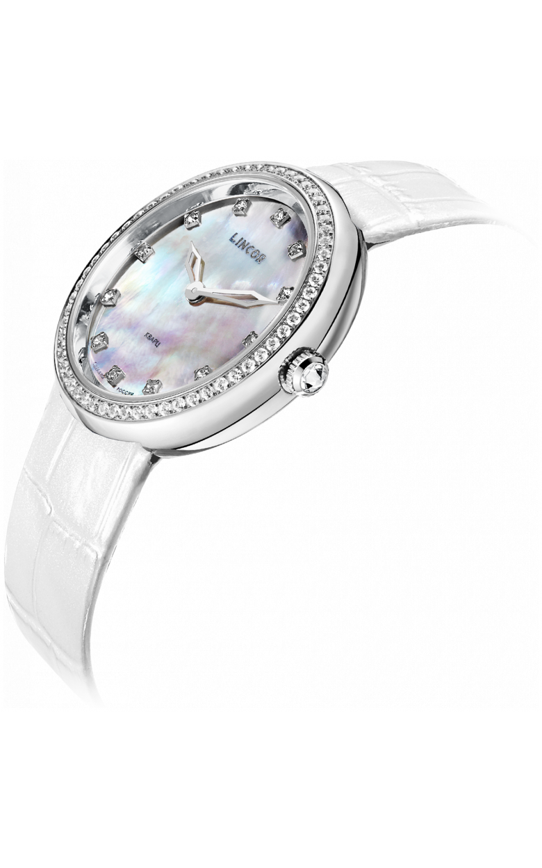 1275S6L1-2 russian Lady's watch кварцевый wrist watches Lincor  1275S6L1-2