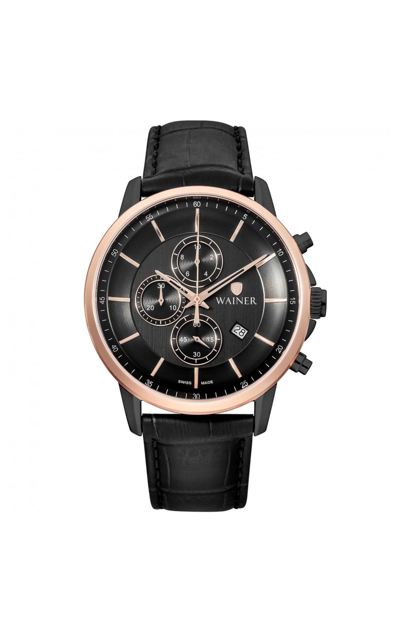 WA.12948-A swiss Men's watch кварцевый wrist watches Wainer  WA.12948-A