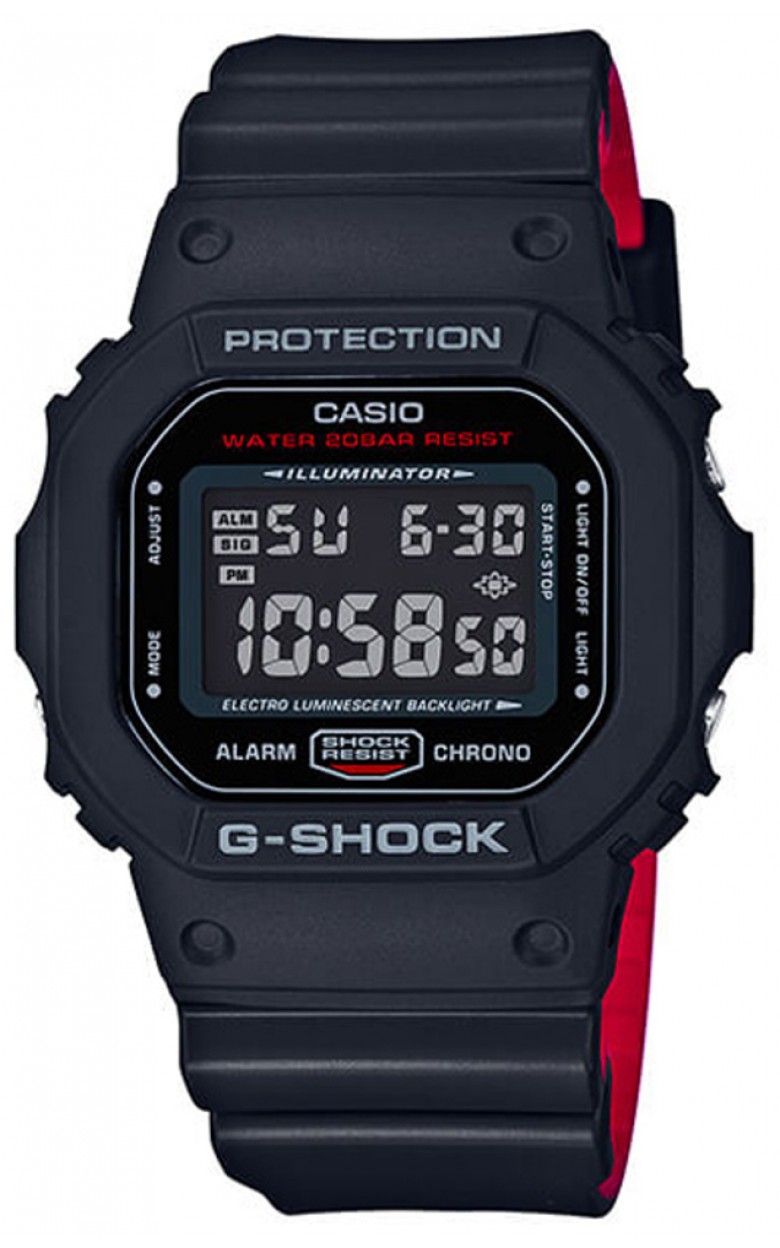 DW-5600HR-1  электронные наручные часы Casio "G-Shock"  DW-5600HR-1