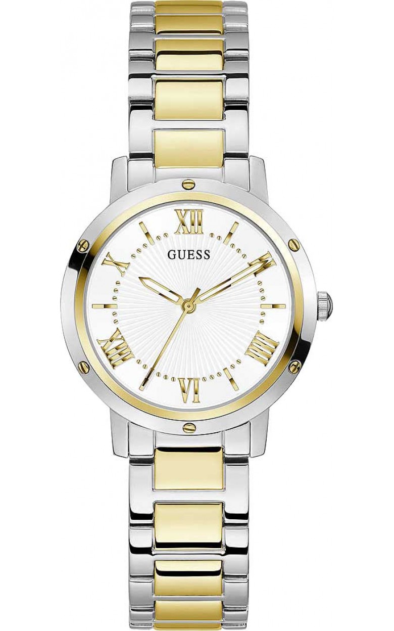 GW0404L2  кварцевые наручные часы Guess "Dress Steel"  GW0404L2