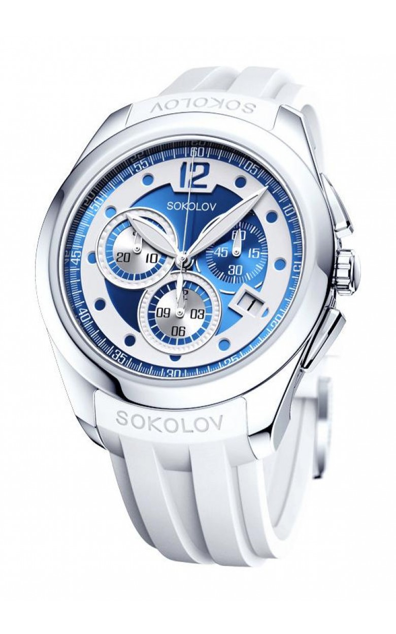 148.30.00.000.05.06.2  кварцевые наручные часы Sokolov логотип метки  148.30.00.000.05.06.2