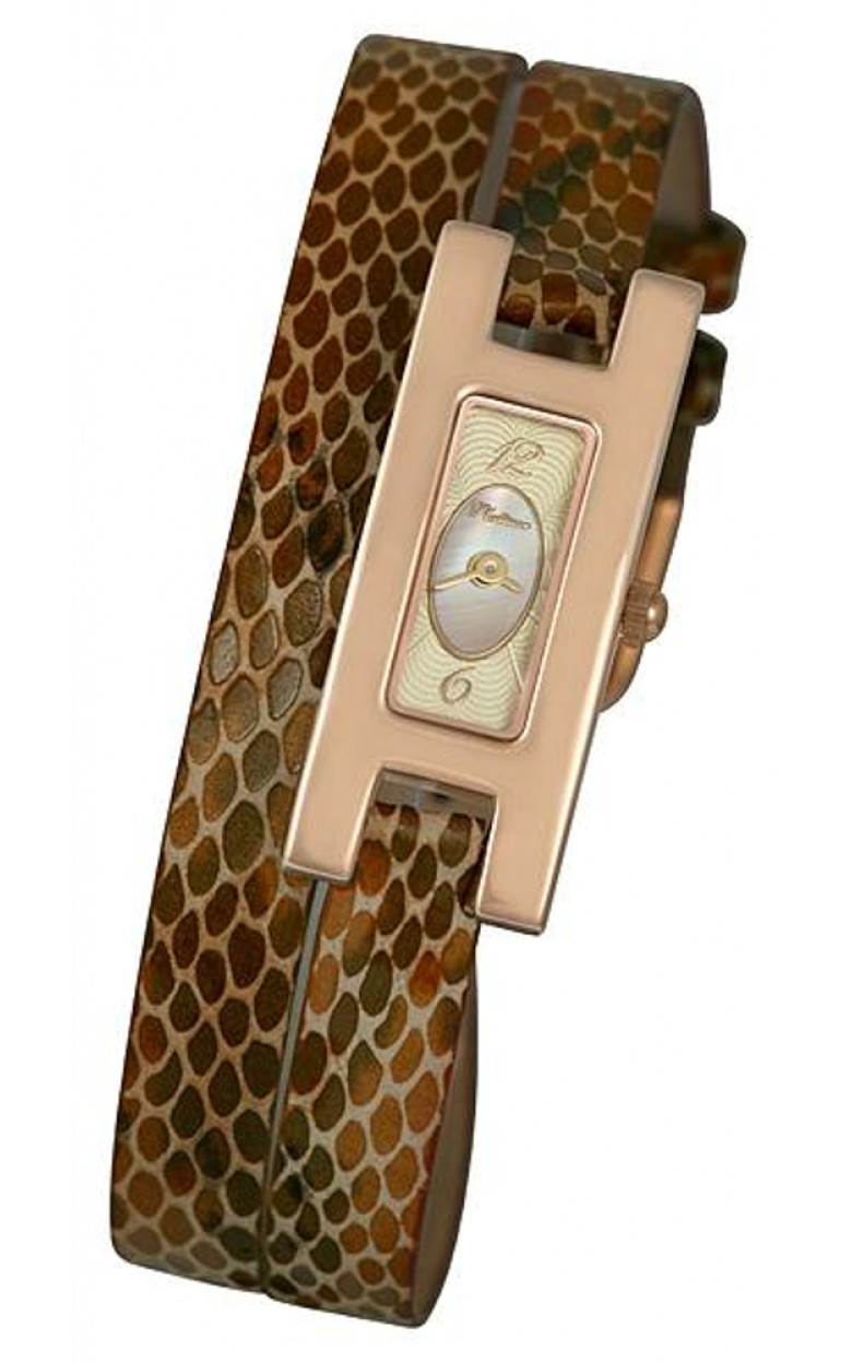 90450.407 russian gold Lady's watch кварцевый wrist watches Platinor "инга"  90450.407