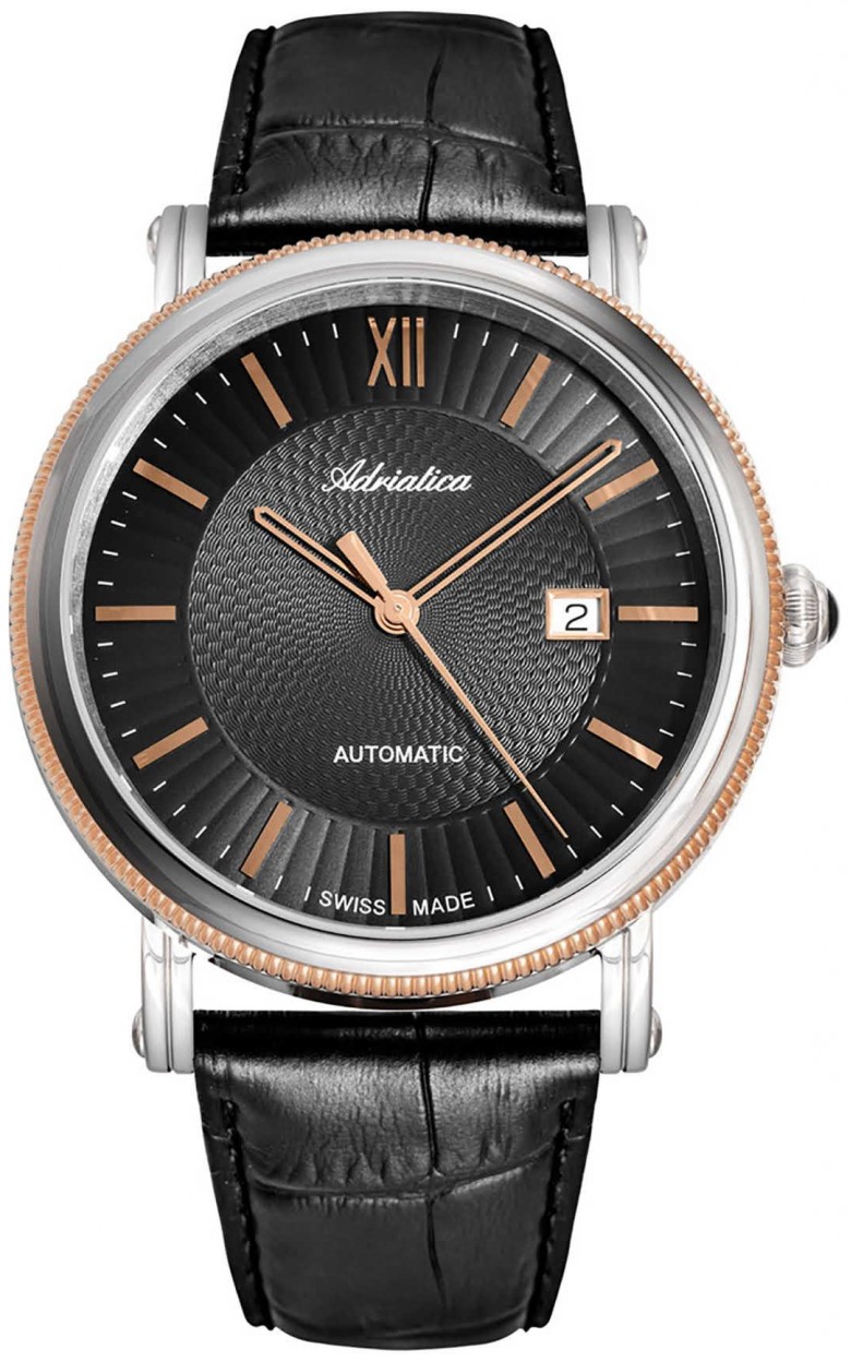 A8272.R264A swiss Men's watch механический automatic wrist watches Adriatica  A8272.R264A