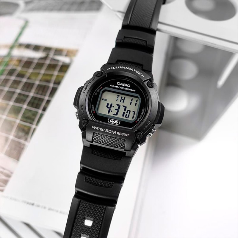 W-219H-1A  кварцевые наручные часы Casio "Collection"  W-219H-1A
