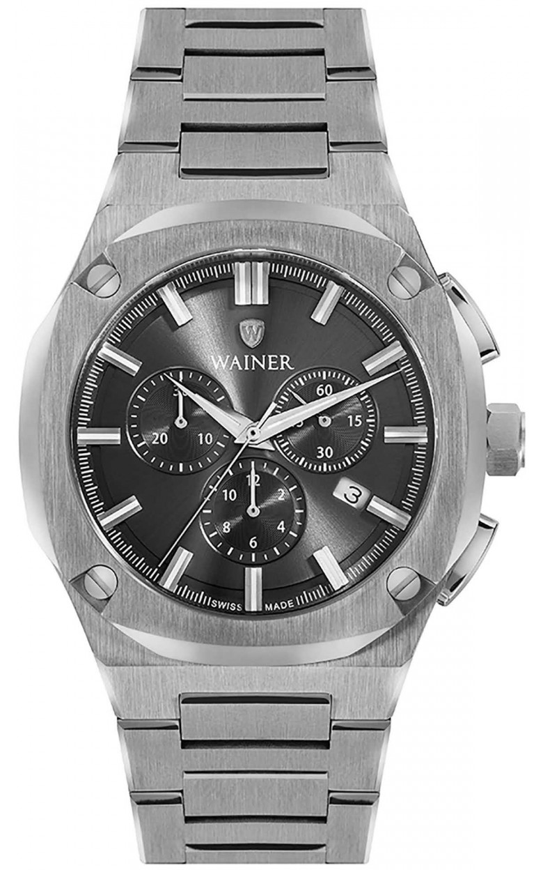WA.10000-B  кварцевые наручные часы Wainer "Wall Street"  WA.10000-B