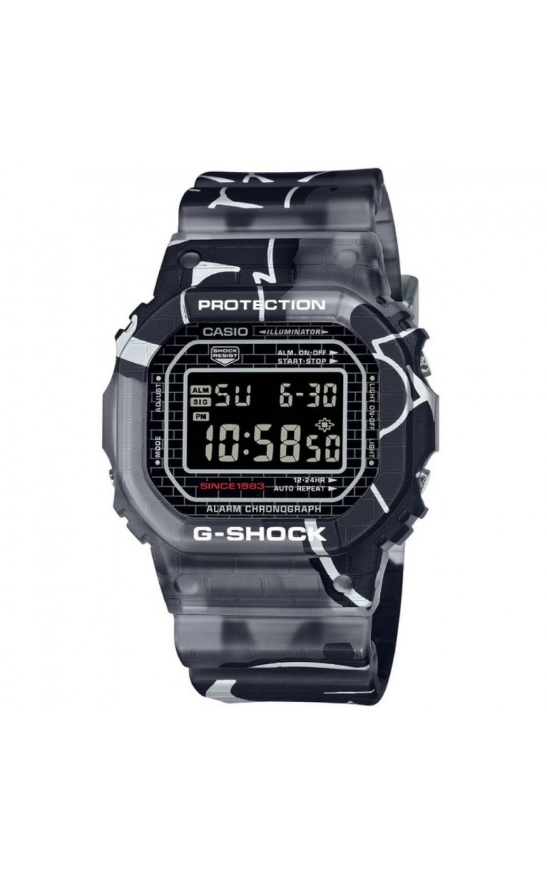 DW-5000SS-1  кварцевые наручные часы Casio "G-Shock"  DW-5000SS-1