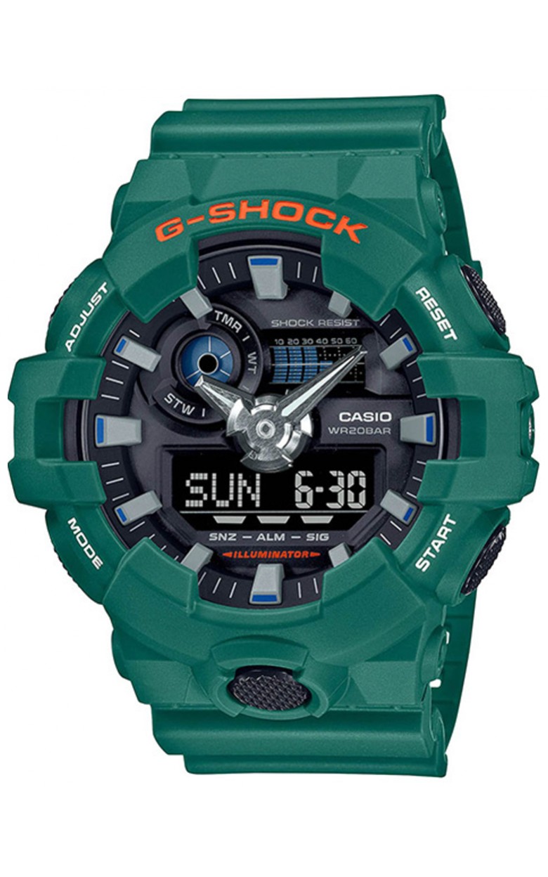 GA-700SC-3A  кварцевые наручные часы Casio "G-Shock"  GA-700SC-3A