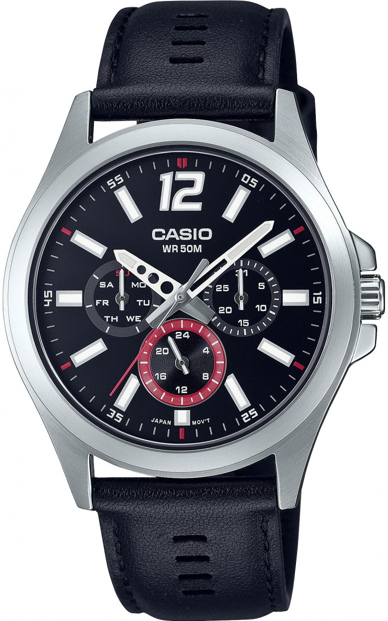 MTP-E350L-1B  кварцевые наручные часы Casio "Collection"  MTP-E350L-1B