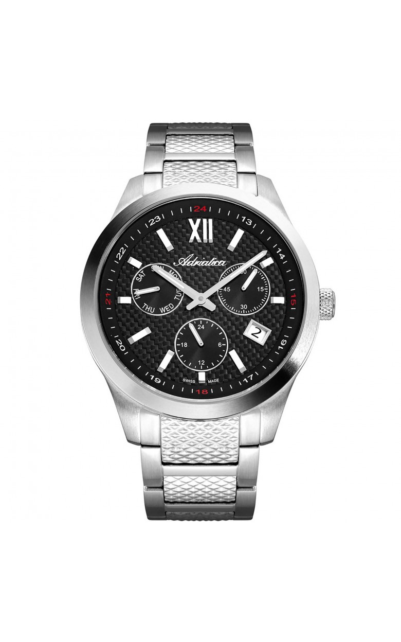 A8324.5164QF swiss Men's watch кварцевый wrist watches Adriatica  A8324.5164QF