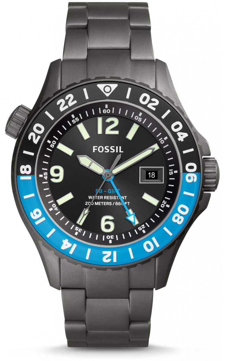LE1100  watertight wrist watches Fossil "FB - GMT" for men  LE1100