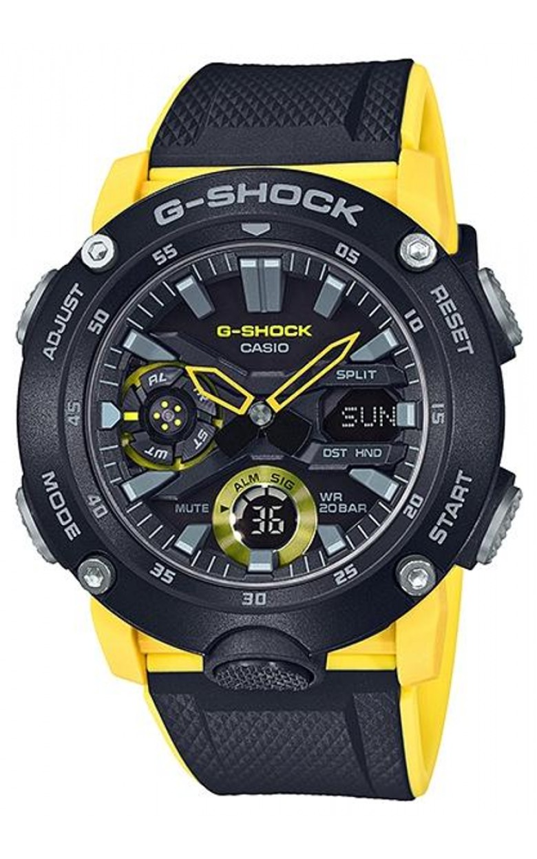 GA-2000-1A9  кварцевые наручные часы Casio "G-Shock"  GA-2000-1A9