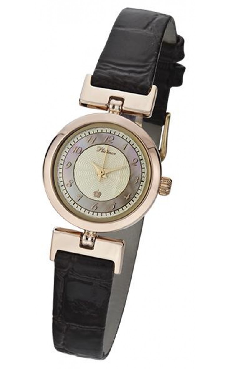 98230.410 russian gold Lady's watch кварцевый wrist watches Platinor "ритм-2"  98230.410
