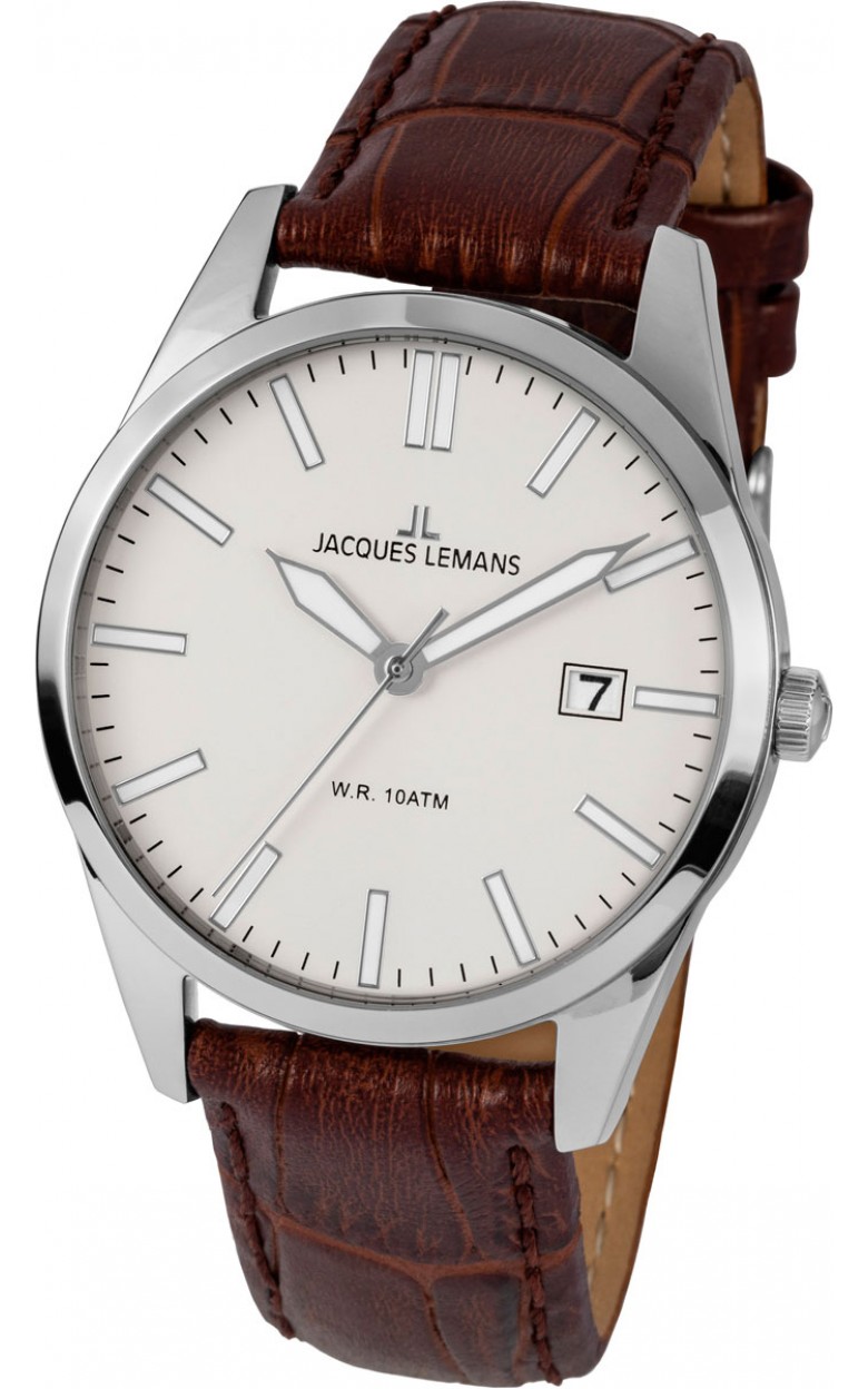 1-2002E  кварцевые наручные часы Jacques Lemans "Classic"  1-2002E