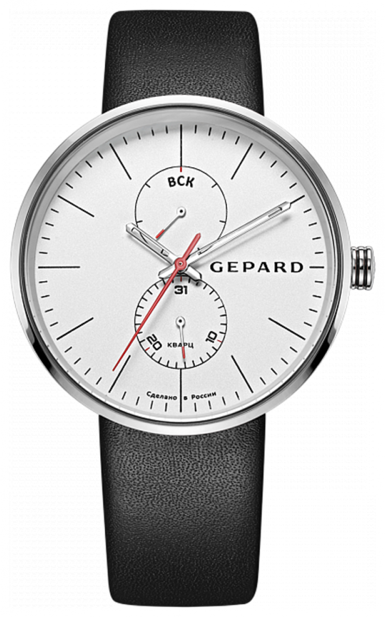 1261B1L1-1 russian кварцевый wrist watches Gepard for men  1261B1L1-1