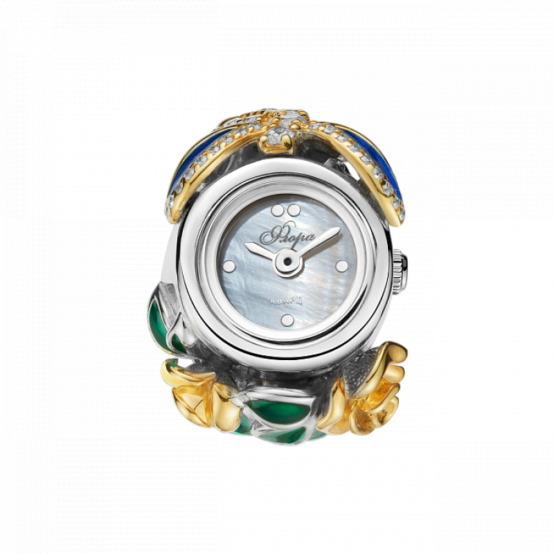 1277S1-K1 Стрекоза  кварцевые наручные часы Flora  1277S1-K1 Стрекоза