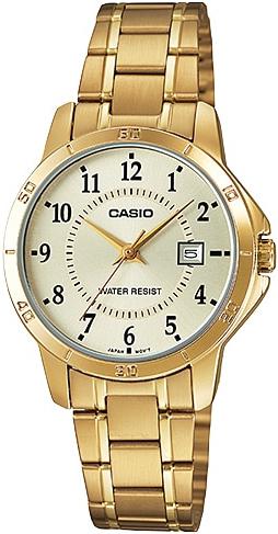 LTP-V004G-9B  кварцевые наручные часы Casio "Collection"  LTP-V004G-9B
