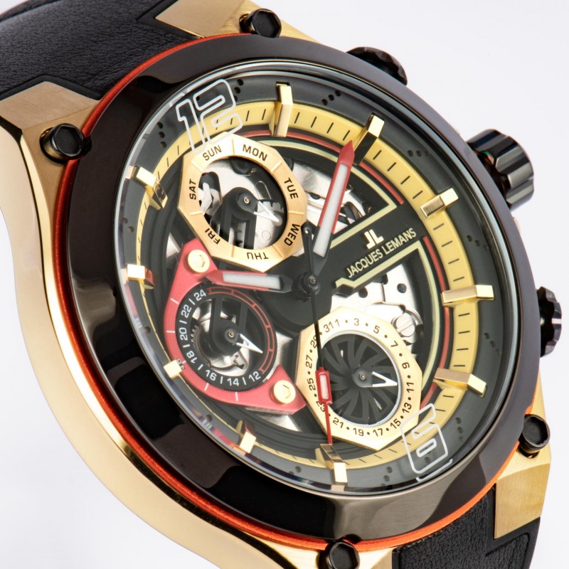 1-2150C  кварцевые наручные часы Jacques Lemans "Sport"  1-2150C