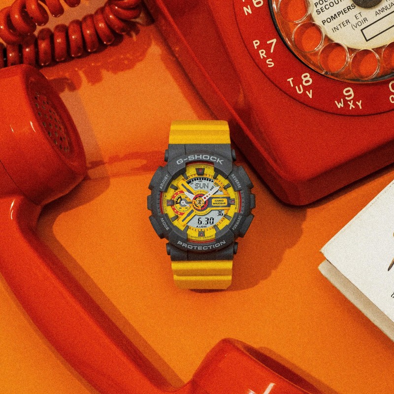 GMA-S110Y-9A  кварцевые наручные часы Casio "G-Shock"  GMA-S110Y-9A