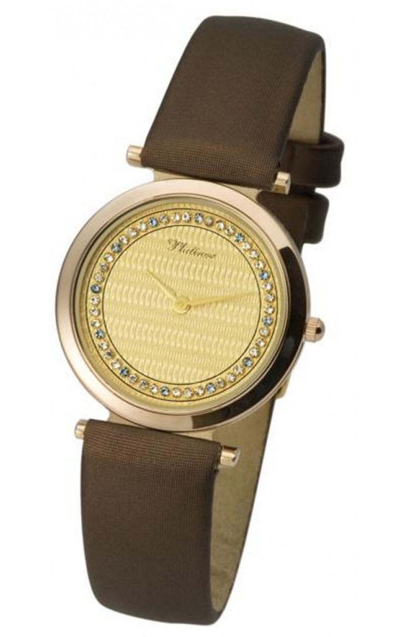 93250.429 russian gold Lady's watch кварцевый wrist watches Platinor "сабина"  93250.429