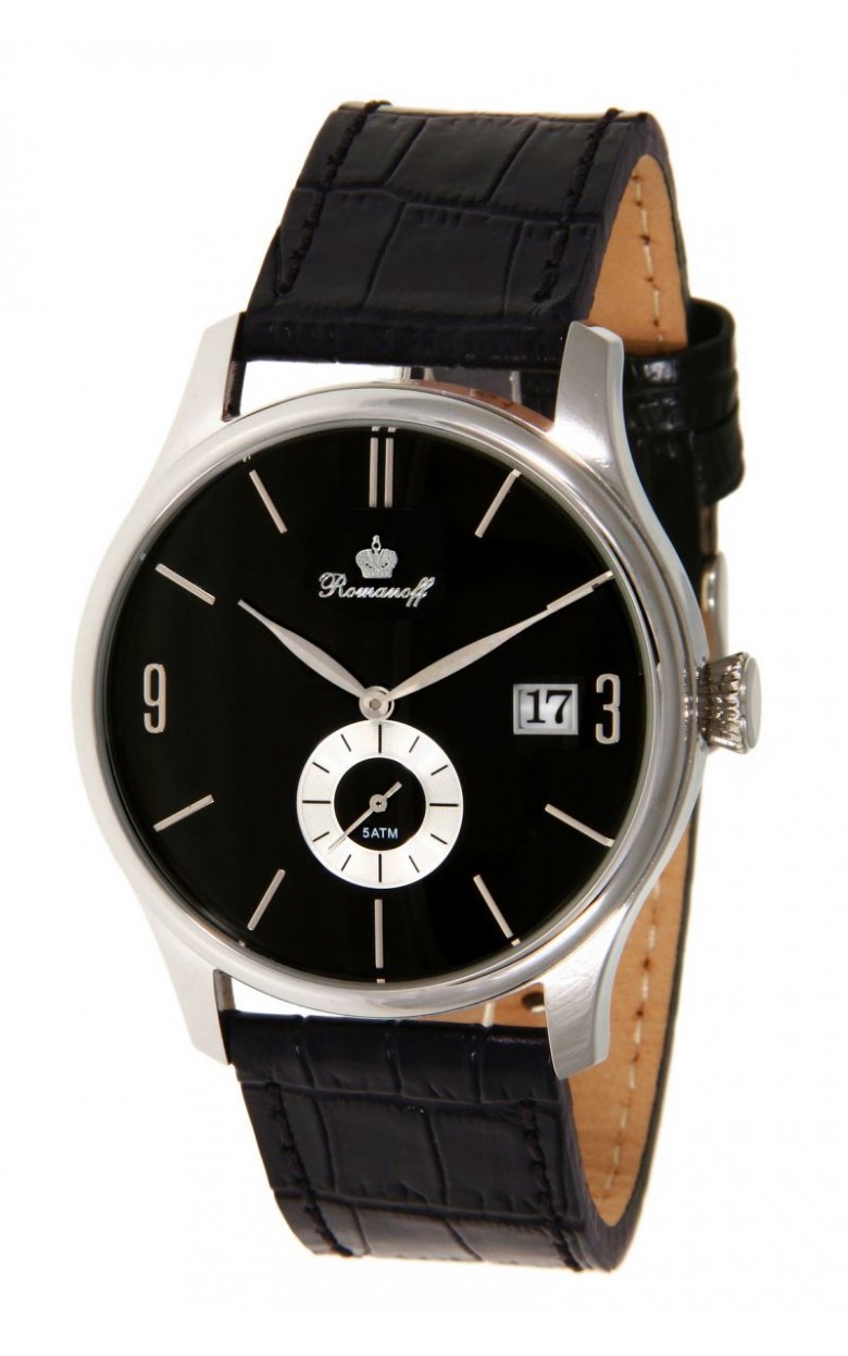 30521/1G3BL  кварцевые часы Romanoff "Мужская коллекция"  30521/1G3BL