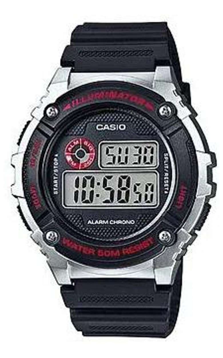 W-216H-1C  кварцевые наручные часы Casio "Collection"  W-216H-1C