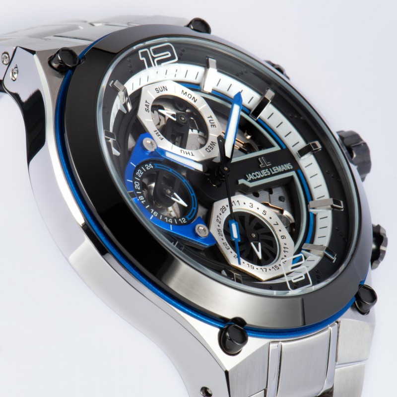 1-2150D  кварцевые наручные часы Jacques Lemans "Sport"  1-2150D