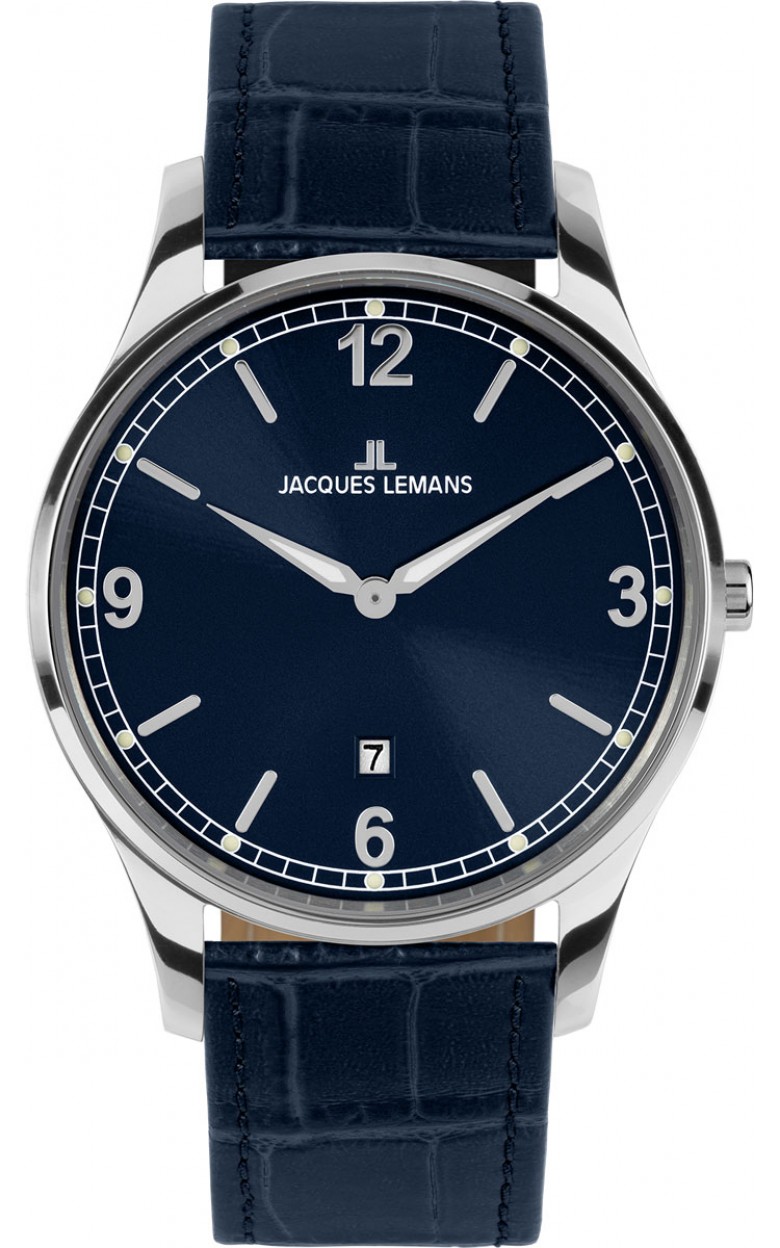 1-2128C  кварцевые наручные часы Jacques Lemans  1-2128C