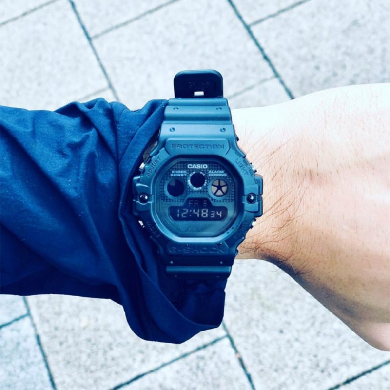 DW-5900BB-1  кварцевые наручные часы Casio "G-Shock"  DW-5900BB-1