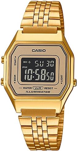 LA-680WGA-9B  кварцевые наручные часы Casio "Vintage"  LA-680WGA-9B