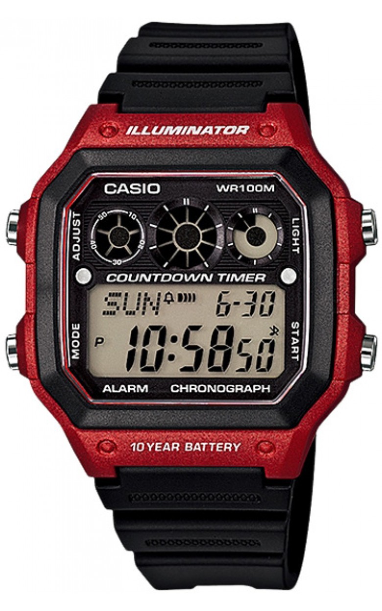 AE-1300WH-4A  кварцевые наручные часы Casio "Collection"  AE-1300WH-4A